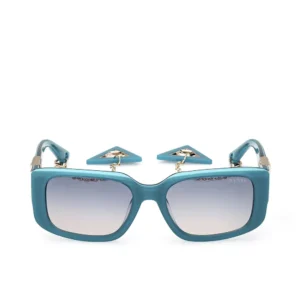 GUESS GAFAS Rectangular Turquoise Sunglasses 140mm
