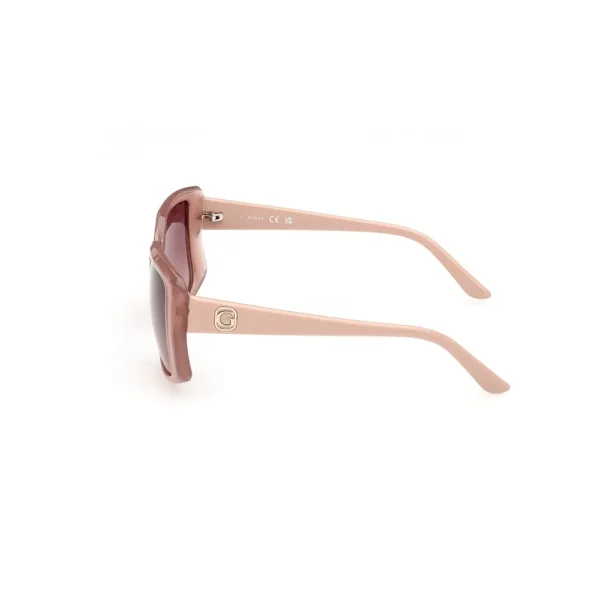 GUESS GAFAS Square Sunglasses 53mm Beige - Image 3