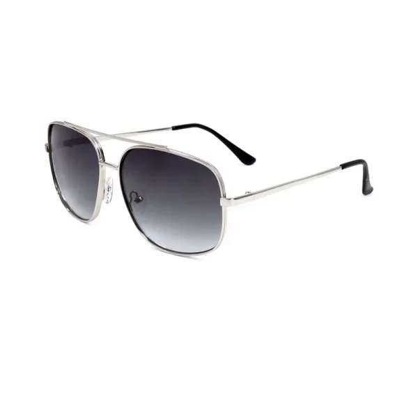 GUESS GF0207 Rectangular Sunglasses 145mm - Silver - Image 2