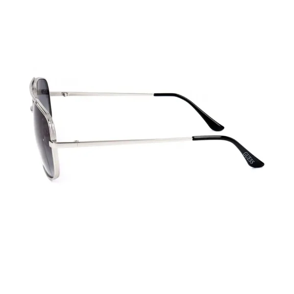 GUESS GF0207 Rectangular Sunglasses 145mm - Silver - Image 3