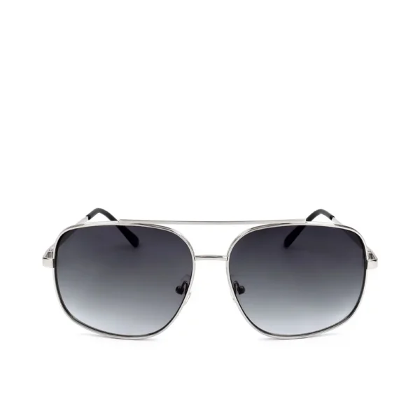 GUESS GF0207 Rectangular Sunglasses 145mm - Silver