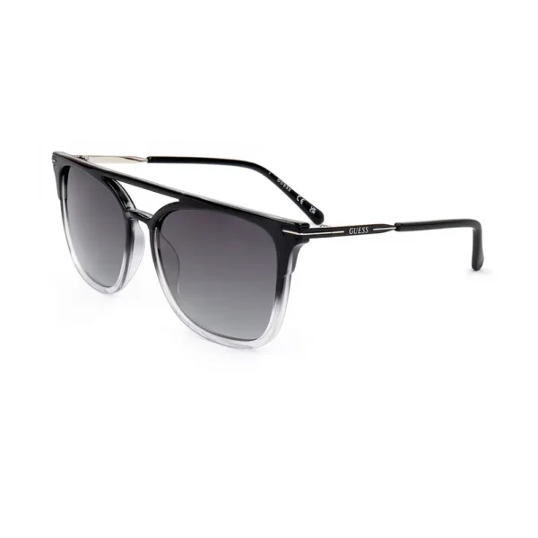 GUESS GF5077 01B Black Square Sunglasses 140mm - Image 2