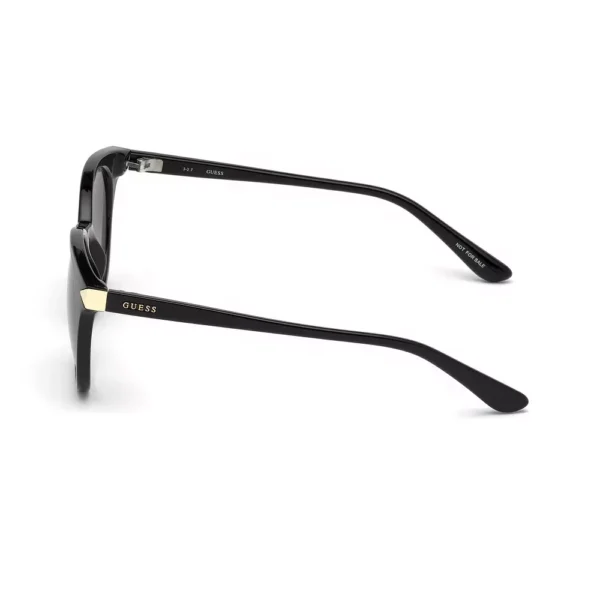 GUESS GU7550 01B Round Sunglasses 140mm - Black - Image 3