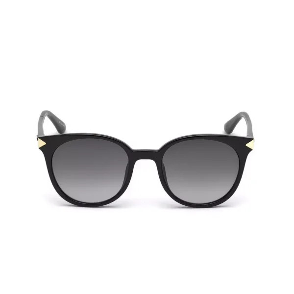 GUESS GU7550 01B Round Sunglasses 140mm - Black