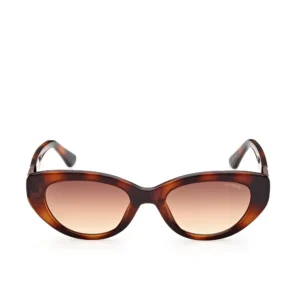 GUESS GU7849 Round Sunglasses 51mm Havana