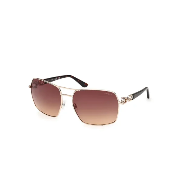 GUESS Golden Aviator Sunglasses 130mm - Image 2