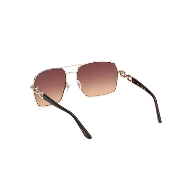 GUESS Golden Aviator Sunglasses 130mm - Image 3