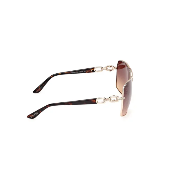GUESS Golden Aviator Sunglasses 130mm - Image 4