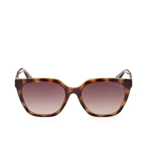 GUESS Havana Square Sunglasses 145mm