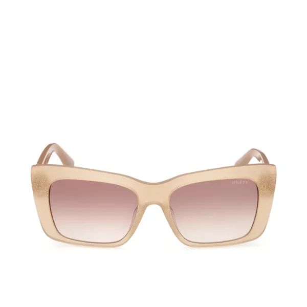 GUESS Rectangular Brown Sunglasses 140mm
