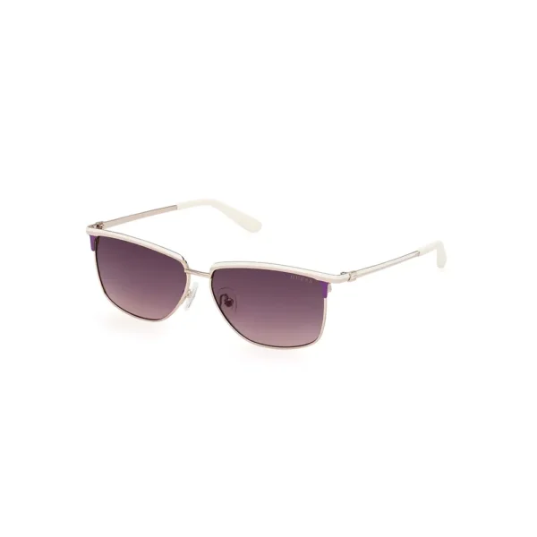 GUESS Rectangular Sunglasses 56mm - Beige - Image 2