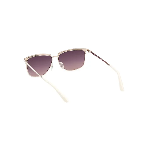GUESS Rectangular Sunglasses 56mm - Beige - Image 4