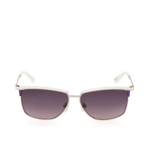 GUESS Rectangular Sunglasses 56mm - Beige