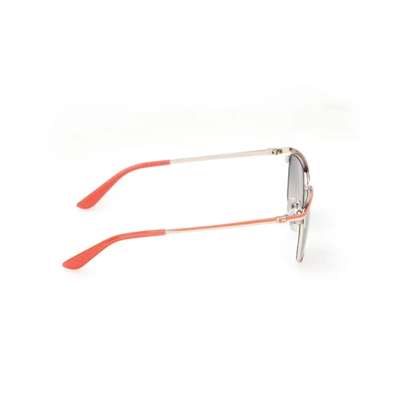 GUESS Rectangular Sunglasses GU00133 56mm Orange - Image 3
