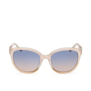 GUESS Round Beige Sunglasses 135mm