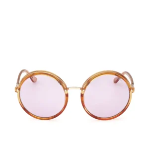 GUESS Round Sunglasses 140mm Orange