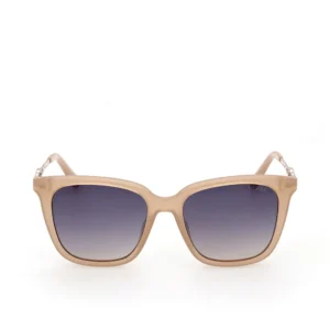 GUESS Square Beige Sunglasses 140MM