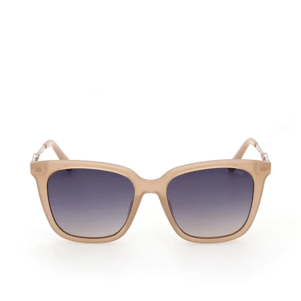 GUESS Square Beige Sunglasses 140MM