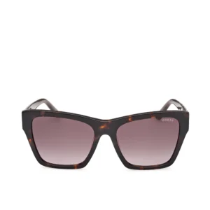 GUESS Square Havana Sunglasses 55mm