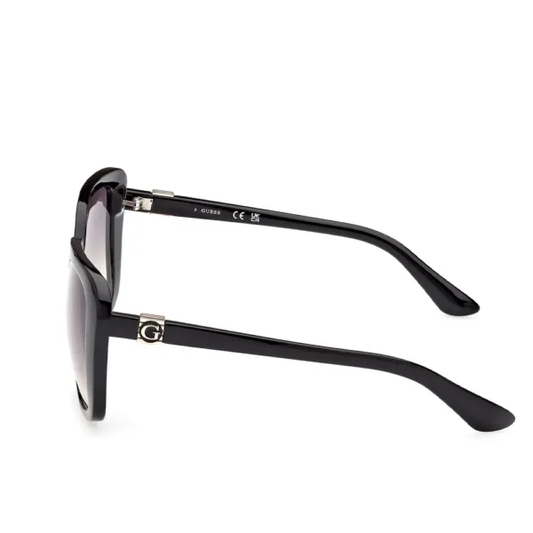 GUESS Square Sunglasses 140mm Black - Image 3