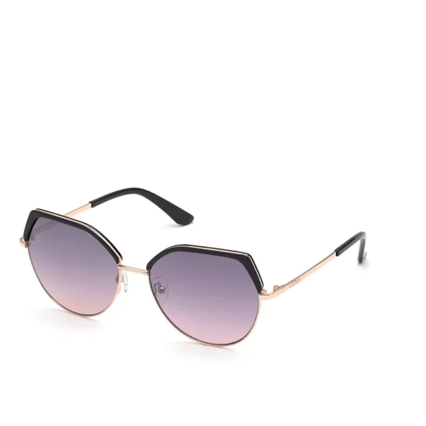 GUESS Sunglasses GU7736 01U 140mm - Black & Gold - Image 2