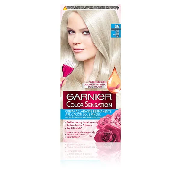 Garnier Color Sensation #S9 Ash Platinum Blonde 120g