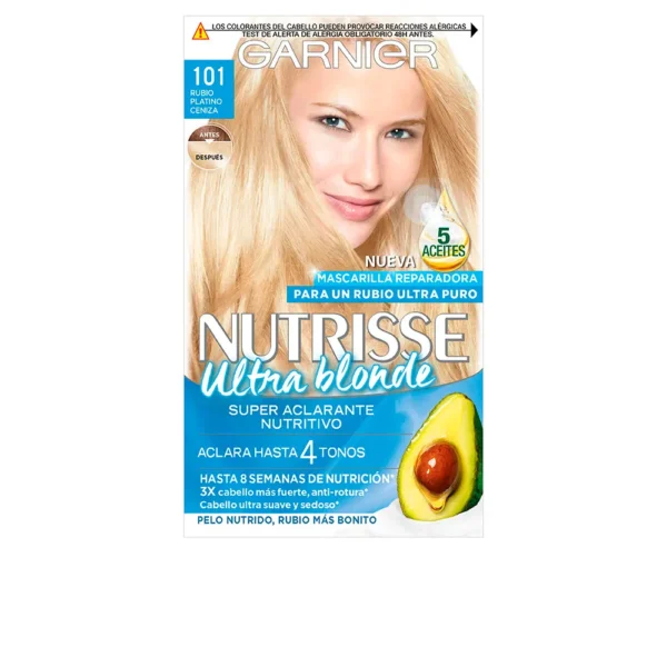 Garnier Nutrisse #101 Sable Blonde Hair Color 3 Pack