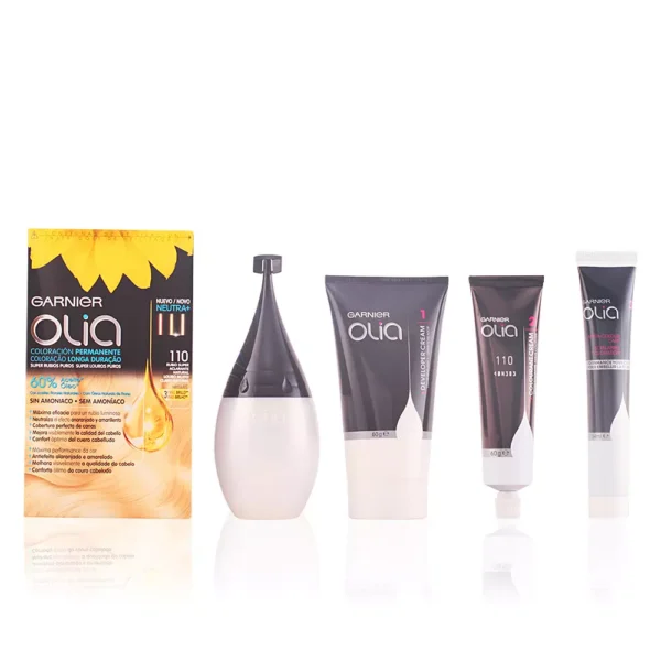 Garnier Olia Permanent Color Set #110 Super Light Blonde