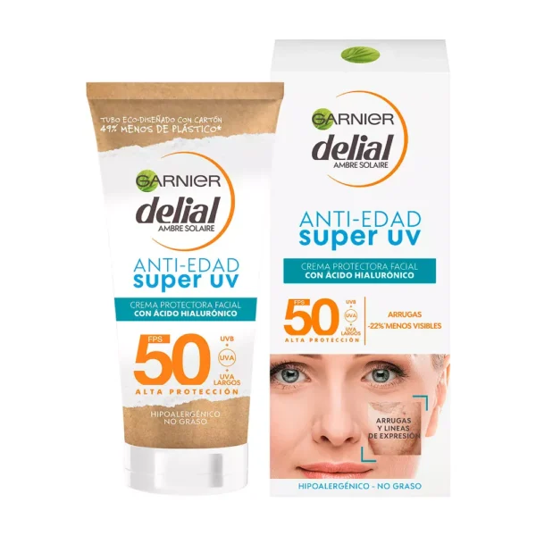 Garnier Super UV Anti-Aging Face Cream SPF 50 - 50ml - Image 2