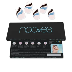 Gel Nail Sheets Flowing Stream Premium Glam - 20 Units