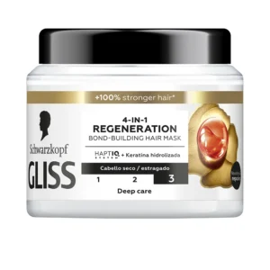 Gliss Total Repair Mask 400ML for Damaged Hair