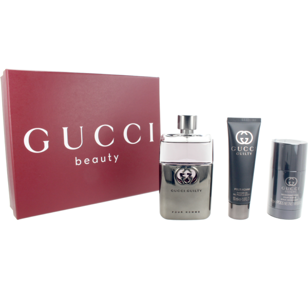 Gucci Guilty Pour Homme Gift Set 3 Pieces - Image 2