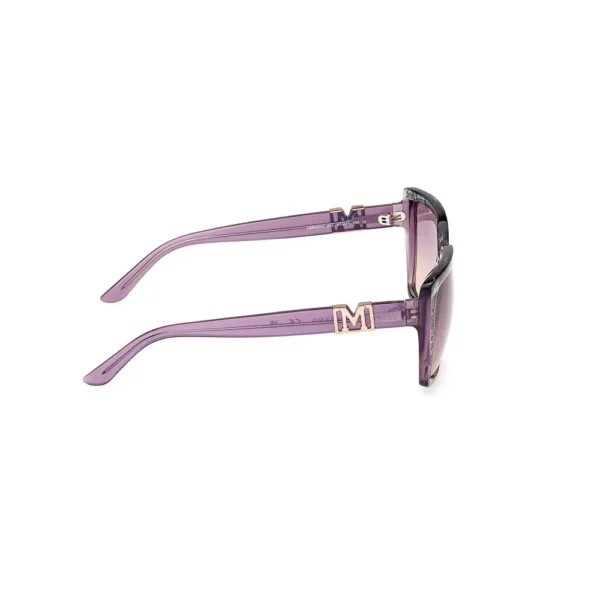 Guess By Marciano 58 mm Sunglasses in Lilac & Havana - Image 3