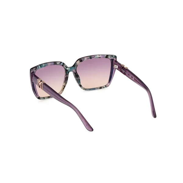 Guess By Marciano 58 mm Sunglasses in Lilac & Havana - Image 4