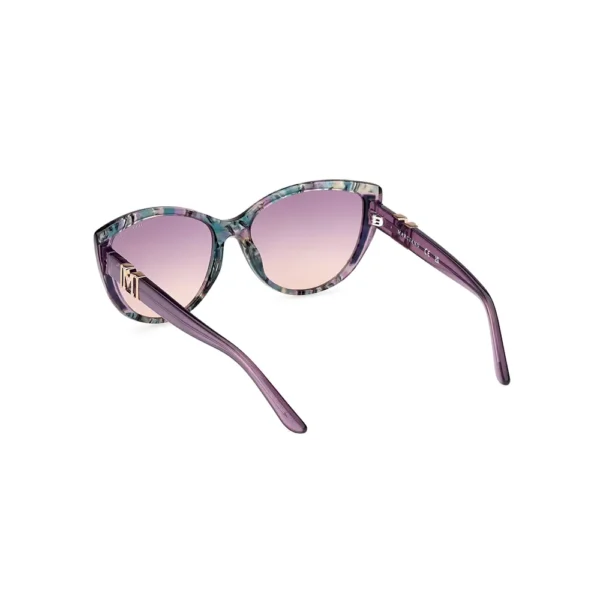 Guess By Marciano Cat Eye Sunglasses 58mm Lilac Havana - Image 4