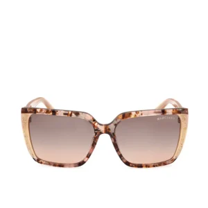 Guess By Marciano Pink Havana Square Sunglasses 58mm
