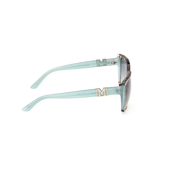 Guess By Marciano Square Sunglasses 58MM Blue Havana - Image 3