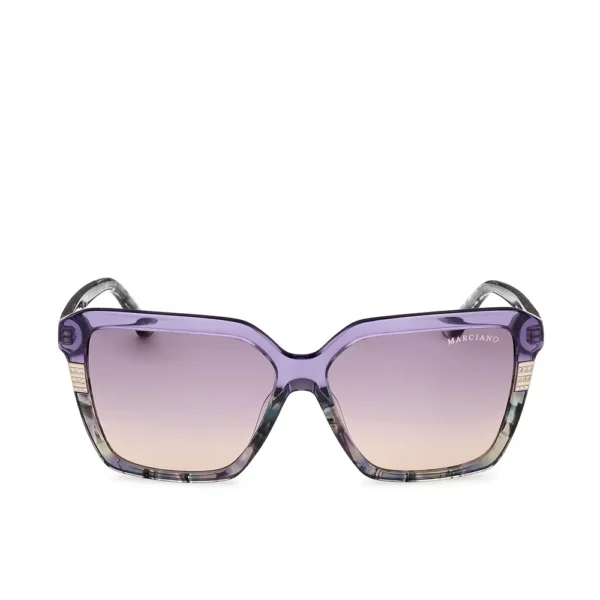Guess By Marciano Square Sunglasses 58mm - Lilac/Pink