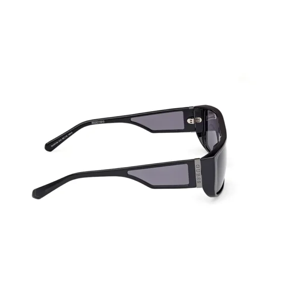 Guess Rectangular Sunglasses 60MM - Black - Image 3