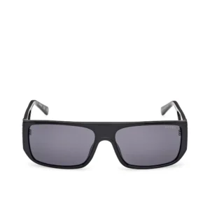 Guess Rectangular Sunglasses 60MM - Black