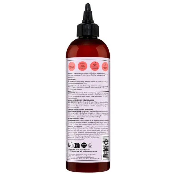 HASK Texture Anti-Hair Loss Solution 355ML with Rice Water - Image 2