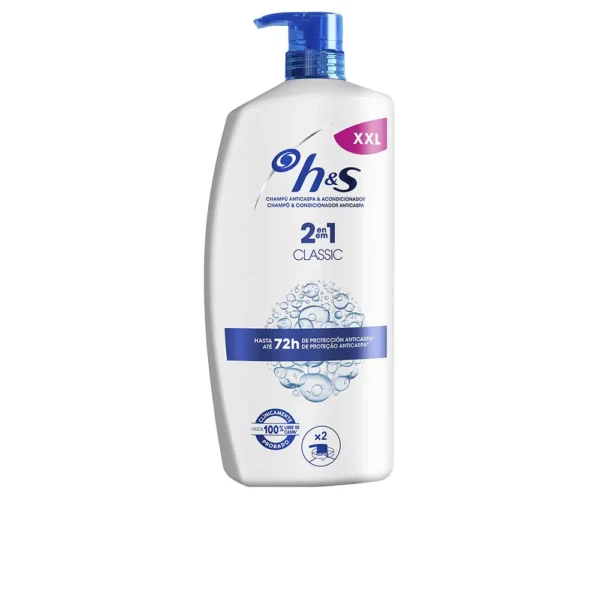 H&S Classic 2-in-1 Anti-Dandruff Shampoo & Conditioner 1000ML