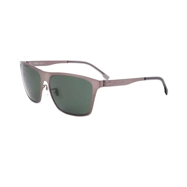 HUGO BOSS 1410/F/S Rectangular Sunglasses 145mm Silver - Image 2