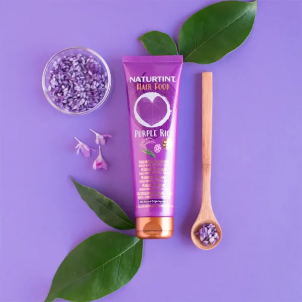 Hair Food Purple Rice Mask 150ML - Natural & Sulphate Free - Image 3