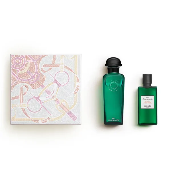 Hermès Eau D'Orange Verte Case With Cologne And Shower Gel - Image 2