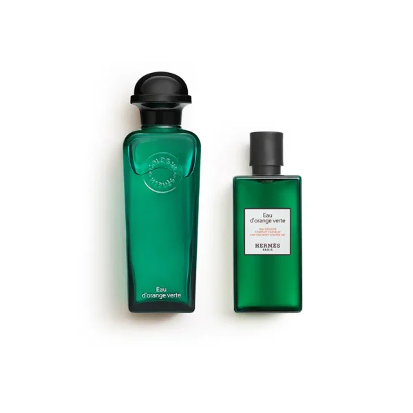 Hermès Eau D'Orange Verte Case With Cologne And Shower Gel - Image 3