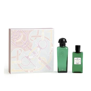 Hermès Eau D'Orange Verte Case With Cologne And Shower Gel