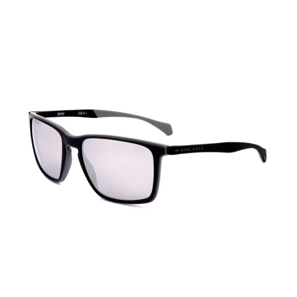 Hugo Boss 1114/S Sunglasses 145mm Rectangular Grey Black - Image 2