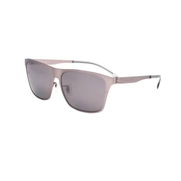 Hugo Boss 1410/F/S R81 Silver Rectangular Sunglasses 145mm - Image 2