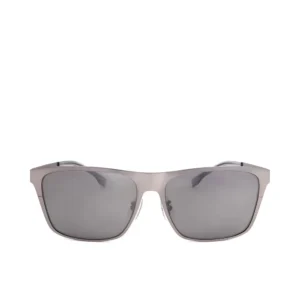 Hugo Boss 1410/F/S R81 Silver Rectangular Sunglasses 145mm